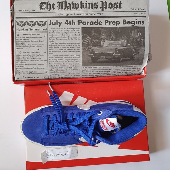 nike x stranger things blazer mid og collection